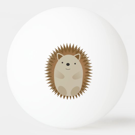 Balle De Ping Pong Happy Hedgehog (Devant)
