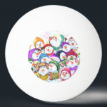 Balle De Ping Pong Happy Snowman Merry Christmas Ping Pong Ball<br><div class="desc">Joyeux Snowmans Joyeux Noël Fête Dessin Drôle Dessin Dessin Dessin Dessin Célébration Snowman - Choisissez / Ajoutez votre texte unique / Police / Couleur - Faites votre cadeau spécial - Redimensionnez et déplacez ou retirez et ajoutez des éléments / image avec outil de personnalisation ! - Dessin et design par...</div>