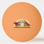 Balle De Ping Pong Hector et Achille (Dos)