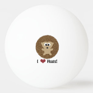 Balle De Ping Pong Hérisson I Heart Hugs