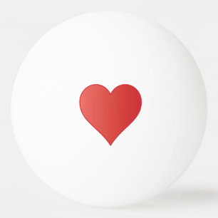 Balle De Ping Pong Herz Tischtennisball