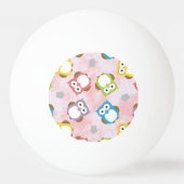 Balle De Ping Pong Hibou (Devant)