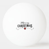 Balle De Ping Pong Hippo thème de Noël pour Ping Pong Player (Dos)
