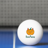 Balle De Ping Pong Hocus pawcus Halloween citrouille ginger cat magie (Filet)