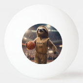 Balle De Ping Pong Hoops and Hangs : Le Slam Dunking Sloth, (Dos)