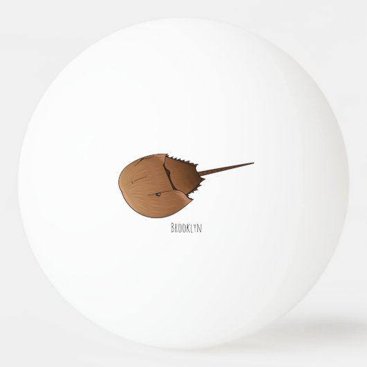 Balle De Ping Pong Horseshoe crab (Devant)