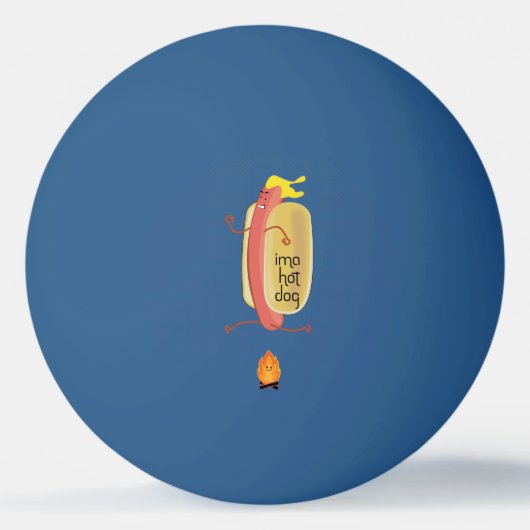 Balle De Ping Pong Hot Dog Oe Devil (Devant)