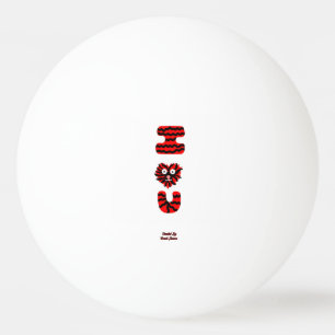 Balle De Ping Pong I Fuzzy U Ping Pong Ball