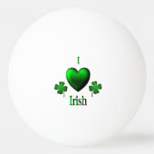 Balle De Ping Pong I Heart Irish (Dos)