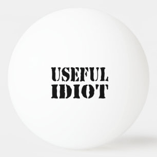 BALLE DE PING PONG IDIOT UTILE