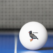 Balle De Ping Pong Illustration Bateleur Eagle (Filet)
