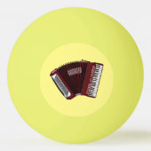 Balle De Ping Pong Illustration d'accordion (Dos)