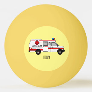 Balle De Ping Pong Illustration d'ambulance