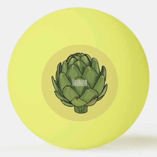 Balle De Ping Pong Illustration d'artiste (Devant)