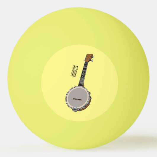 Balle De Ping Pong Illustration de Banjo (Devant)