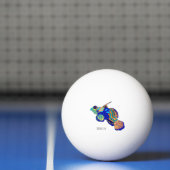 Balle De Ping Pong Illustration de cartoon de poisson mandarin (Filet)