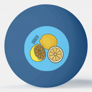 Balle De Ping Pong Illustration de citron