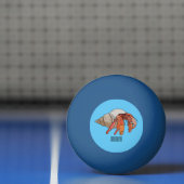 Balle De Ping Pong Illustration de crabe ermite (Filet)