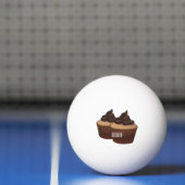 Balle De Ping Pong Illustration de Cupcake (Filet)