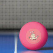 Balle De Ping Pong Illustration de dessin de lapin lapin mou (Filet)