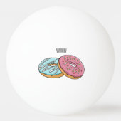 Balle De Ping Pong Illustration de Donut (Dos)