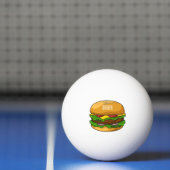 Balle De Ping Pong Illustration de Hamburger (Filet)