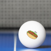Balle De Ping Pong Illustration de Hot dog (Filet)