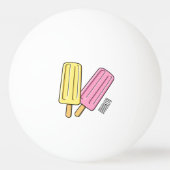 Balle De Ping Pong Illustration de Ice pop (Dos)
