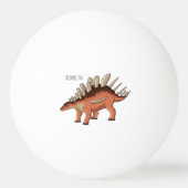 Balle De Ping Pong Illustration de Kentrosaurus (Dos)