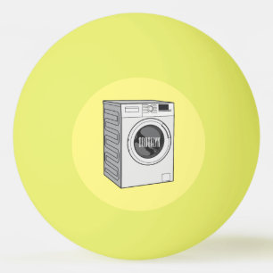 Balle De Ping Pong Illustration de la machine à laver