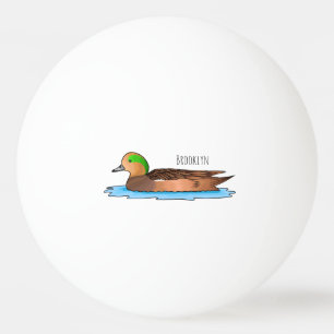 Balle De Ping Pong Illustration de l'esturgeon américain
