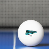 Balle De Ping Pong Illustration de locomotive électrique (Filet)