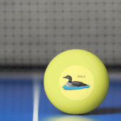 Balle De Ping Pong Illustration de Loon bird (Filet)