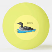 Balle De Ping Pong Illustration de Loon bird (Dos)