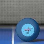 Balle De Ping Pong Illustration de l'orchidée mante (Filet)