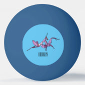 Balle De Ping Pong Illustration de l'orchidée mante (Dos)