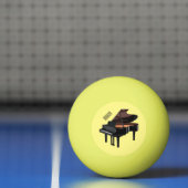 Balle De Ping Pong Illustration de piano (Filet)