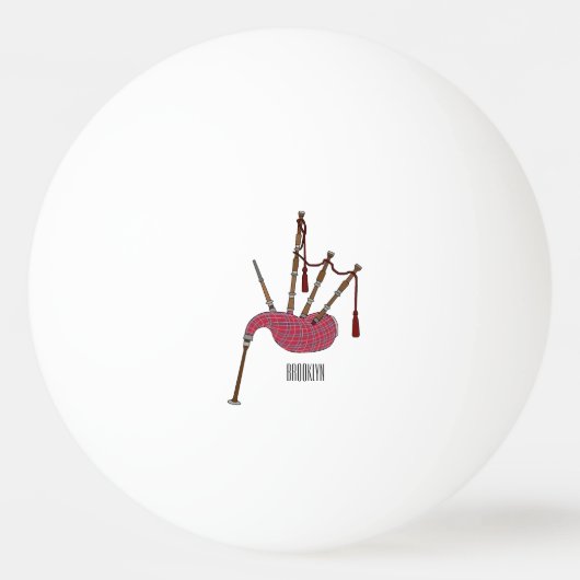 Balle De Ping Pong Illustration de pipes (Devant)