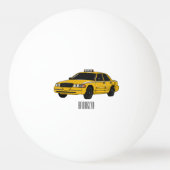 Balle De Ping Pong Illustration de taxi (Dos)