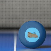 Balle De Ping Pong Illustration de Walrus (Filet)