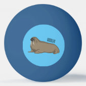 Balle De Ping Pong Illustration de Walrus (Dos)