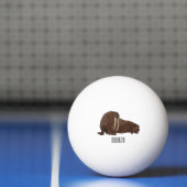 Balle De Ping Pong Illustration de Walrus (Filet)