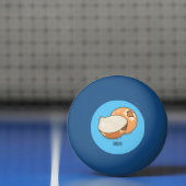 Balle De Ping Pong Illustration d'oignon (Filet)