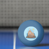 Balle De Ping Pong Illustration drôle de morse joyeux (Filet)