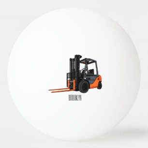 Balle De Ping Pong Illustration du chariot élévateur