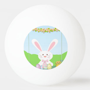 Balle De Ping Pong Illustration du lapin de Pâques