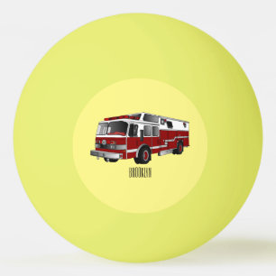 Balle De Ping Pong Illustration du moteur à incendie