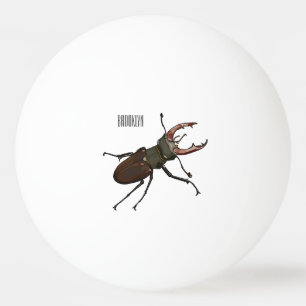 Balle De Ping Pong Illustration du scarabée de stade