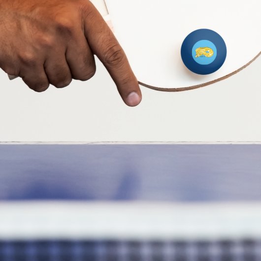 Balle De Ping Pong Illustration du serpent python birman (Paddle)