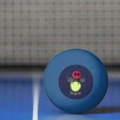 Balle De Ping Pong Illustration d'une luciole à éclair mignon (Filet)